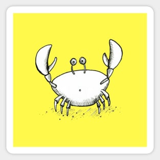 Mr Crabby Sticker